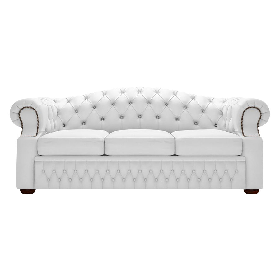Lawrence 3 Sits Chesterfield Soffa Birch White