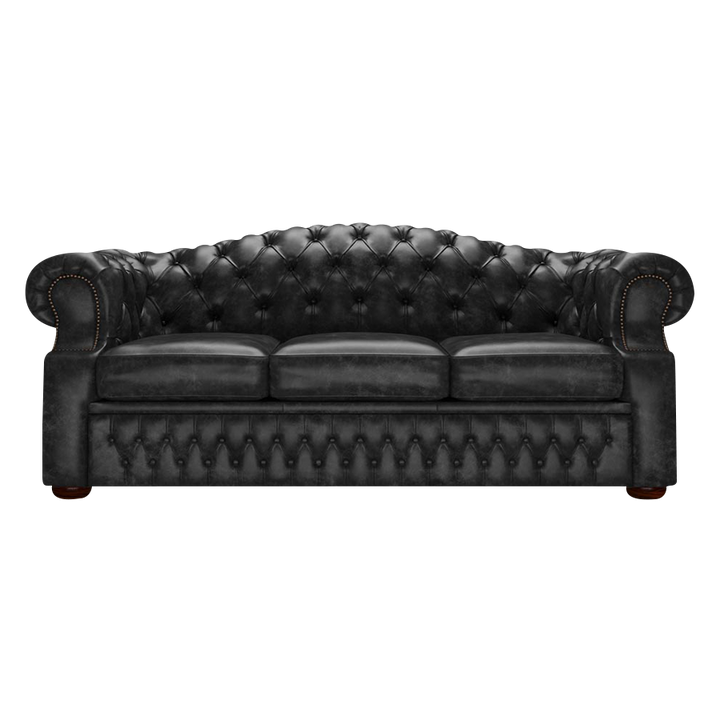 Lawrence 3 Sits Chesterfield Soffa Etna Black