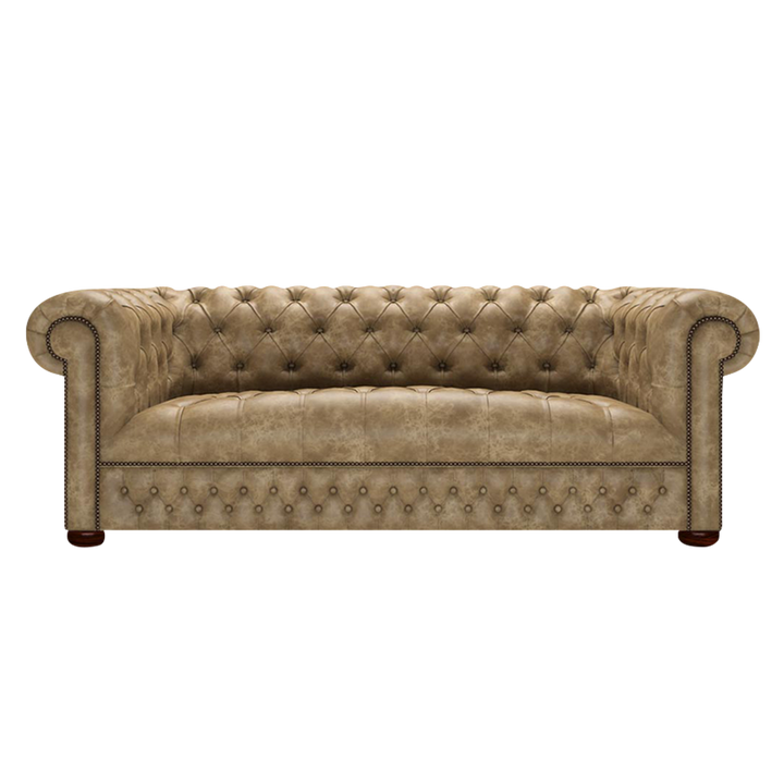 Linwood 3 Sits Chesterfield Soffa Etna Beige
