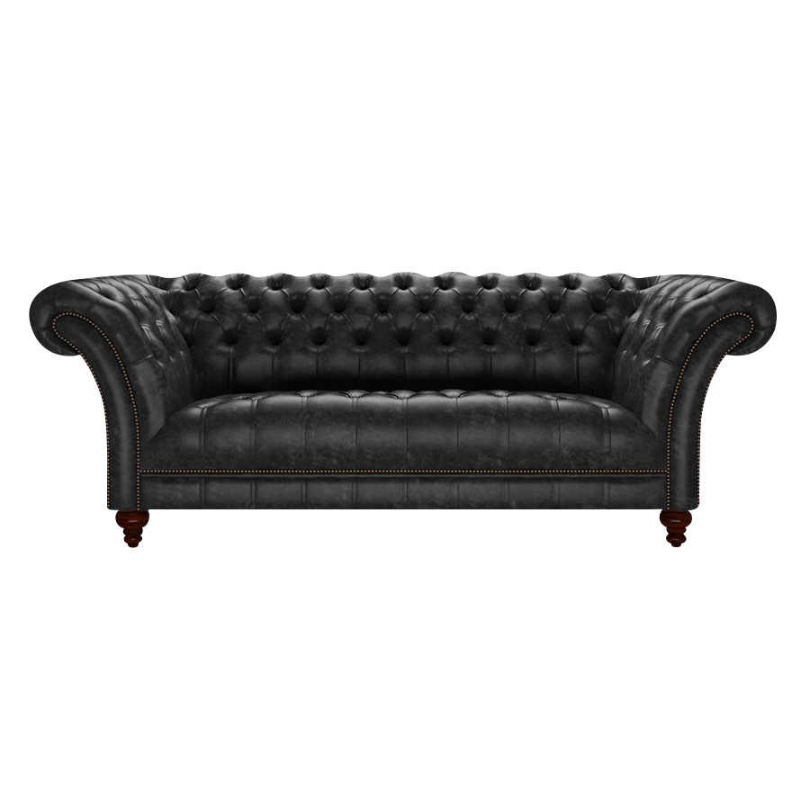 Montgomery 3 Sits Chesterfield Soffa Etna Black