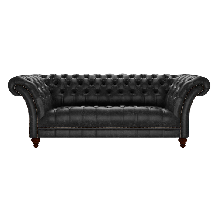 Montgomery 3 Sits Chesterfield Soffa Etna Black