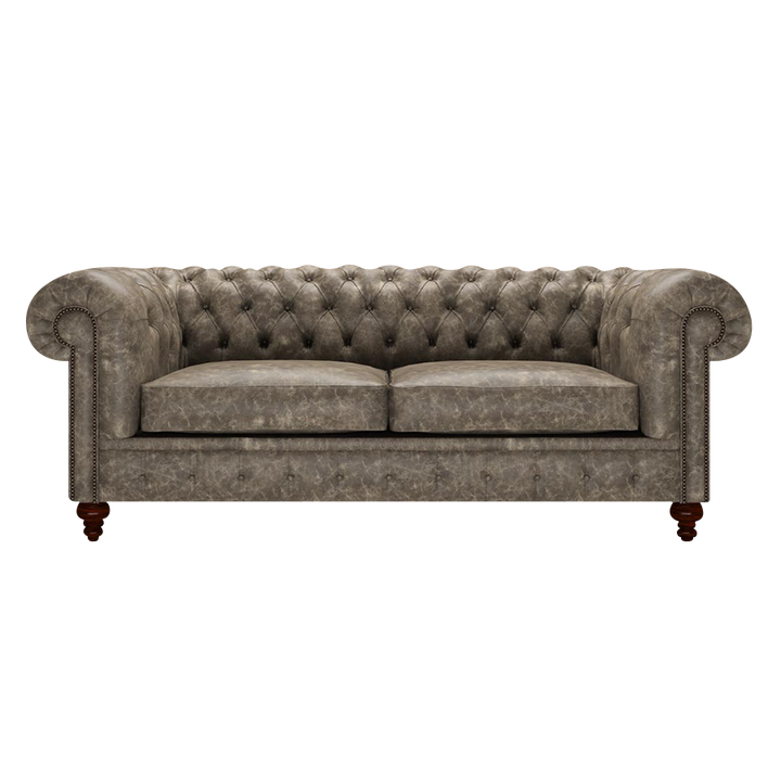 Raleigh 3 Sits Chesterfield Soffa Etna Taupe