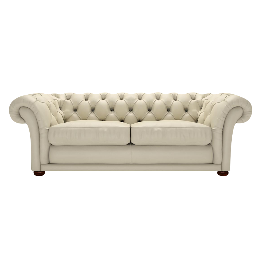 Shakespeare 3 Sits Chesterfield Soffa Birch Ivory