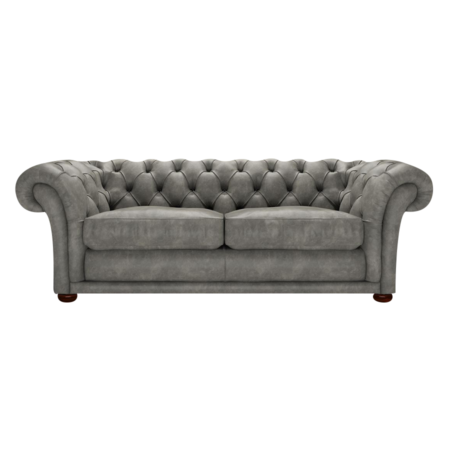 Shakespeare 3 Sits Chesterfield Soffa Etna Grey