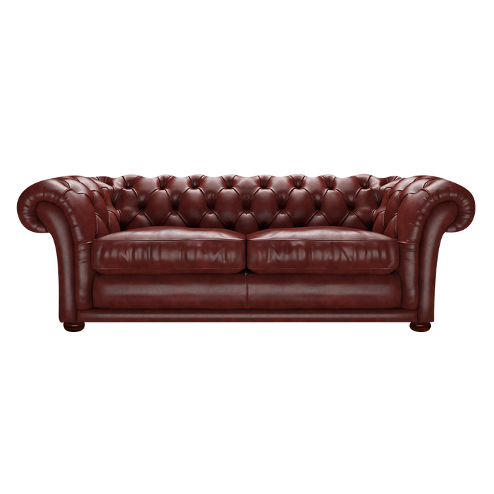 Shakespeare 3 Sits Chesterfield Soffa Old English Chestnut