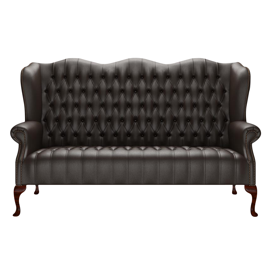 Wade 3 Sits Chesterfield Soffa Birch Brown