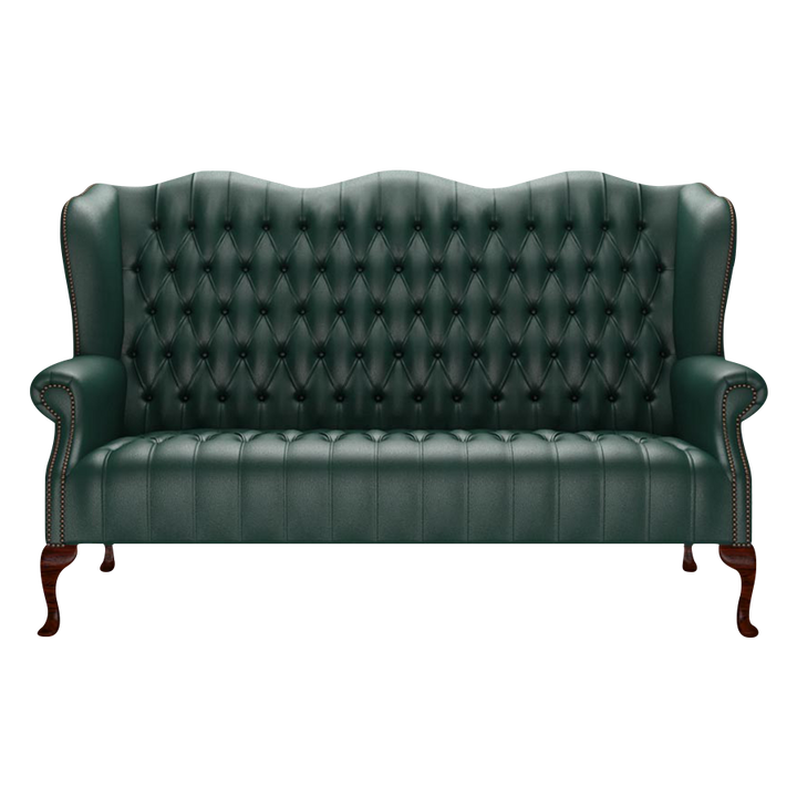 Wade 3 Sits Chesterfield Soffa Birch Forest Green