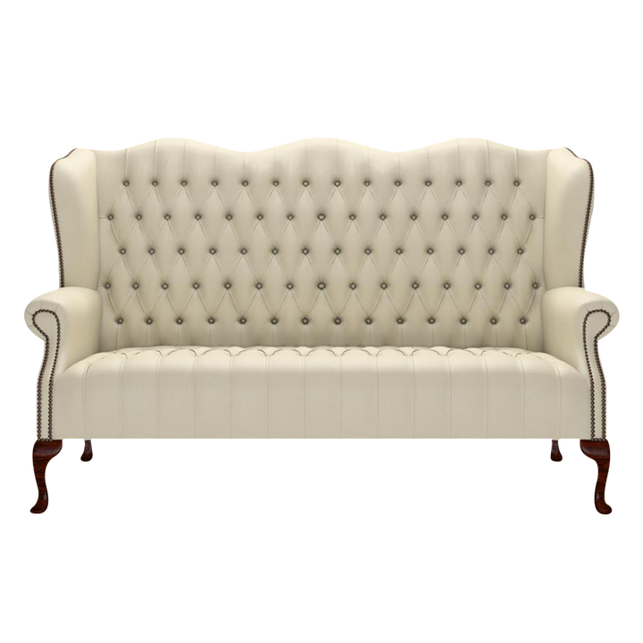 Wade 3 Sits Chesterfield Soffa Birch Ivory