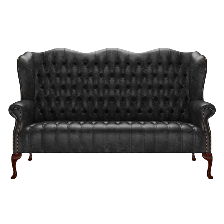 Wade 3 Sits Chesterfield Soffa Etna Black