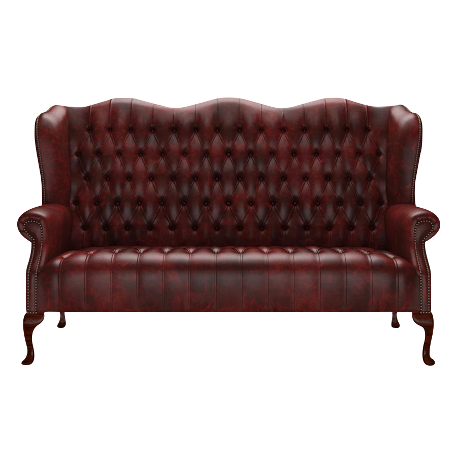 Wade 3 Sits Chesterfield Soffa Etna Red