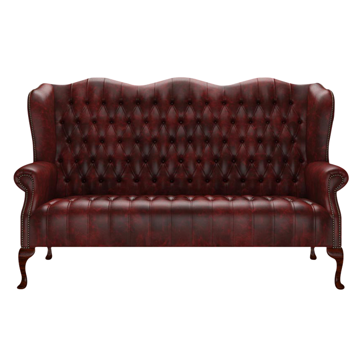 Wade 3 Sits Chesterfield Soffa Etna Red