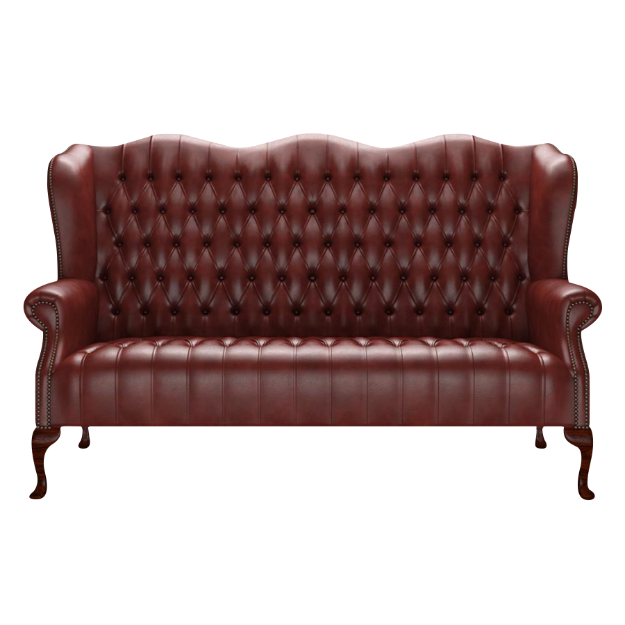 Wade 3 Sits Chesterfield Soffa Old English Chestnut