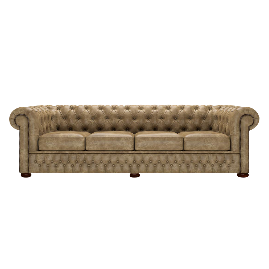 Classic 4 Sits Chesterfield Soffa Etna Beige