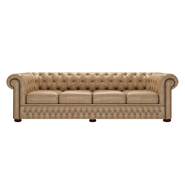 Classic 4 Sits Chesterfield Soffa Old English Parchment