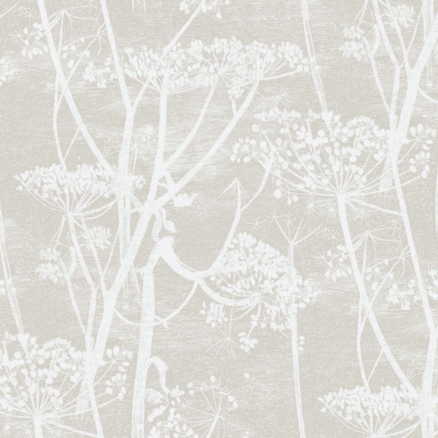 Cole and Son Tyg Cow Parsley White & Taupe