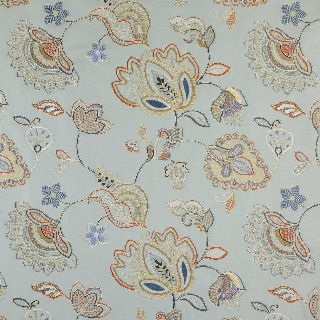 Colefax and Fowler Tyg Cressida Aqua