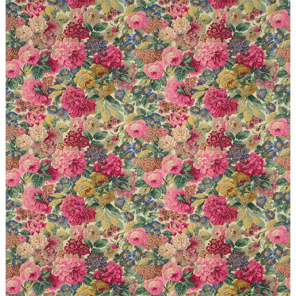 Sanderson Tyg Rose and Peony Red(Linen)