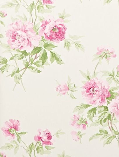 Sanderson Tapet Adele Raspberry/Ivory