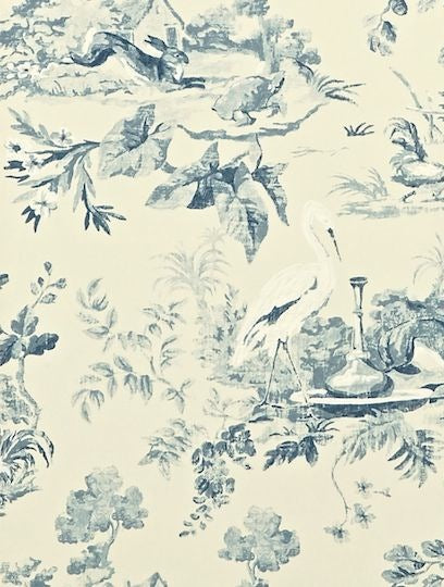 Sanderson Tapet AesopÂŽS Fables Blue