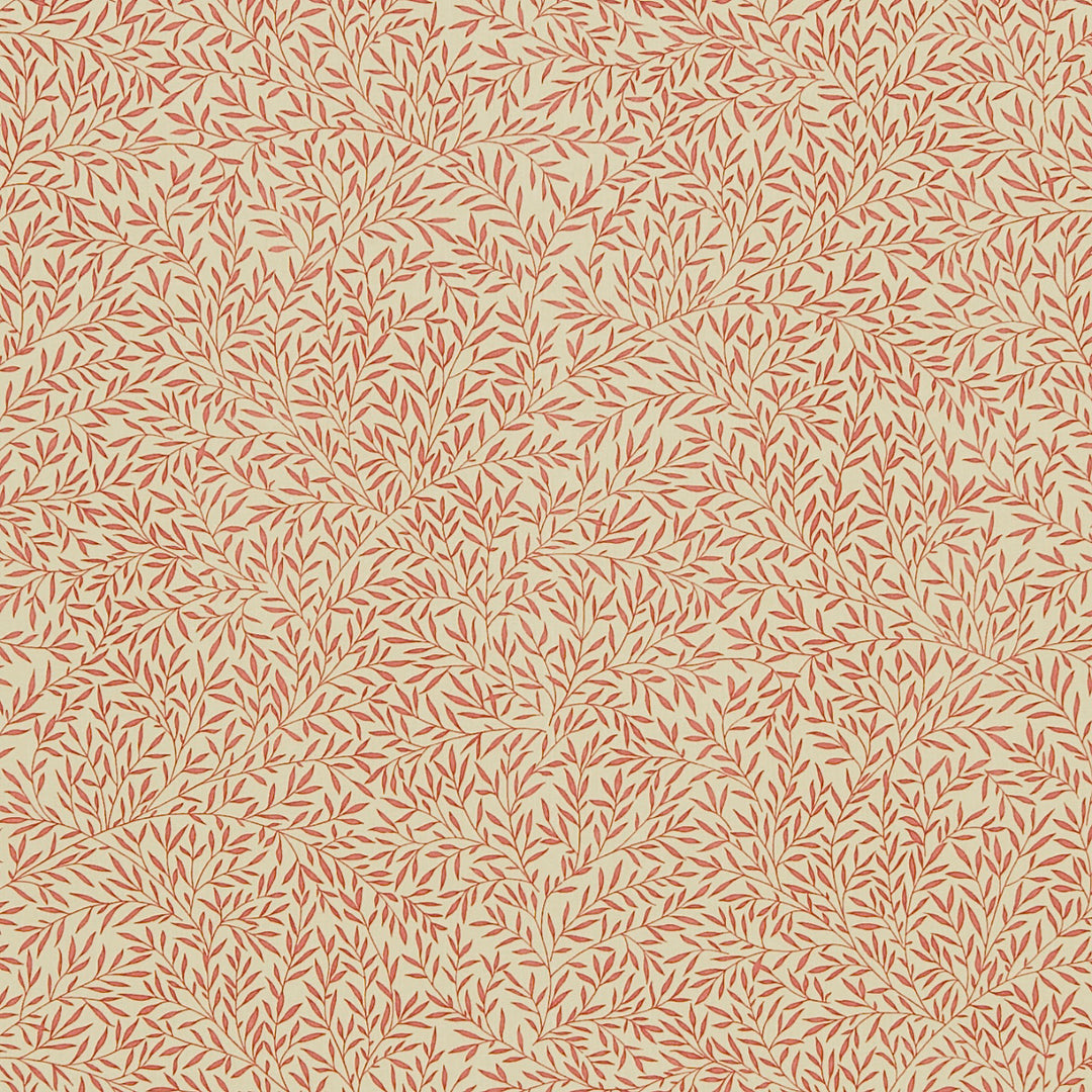 Morris and Co Tyg Lily Leaf Red