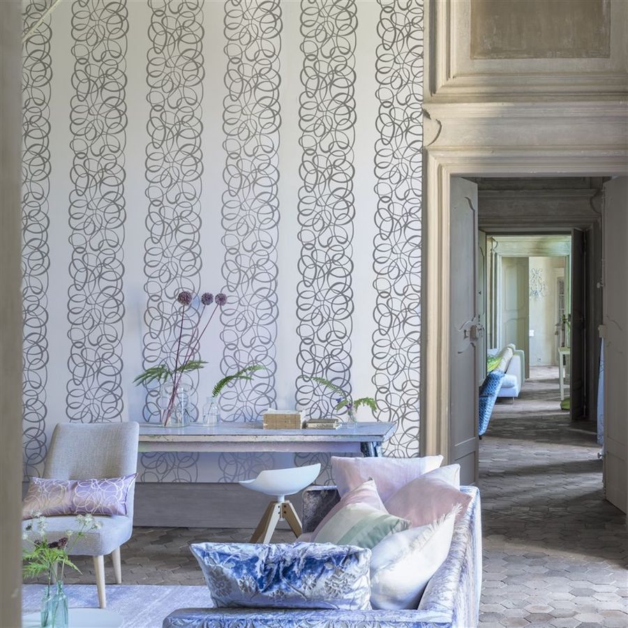 Designers Guild Tapet Marquisette Pearl