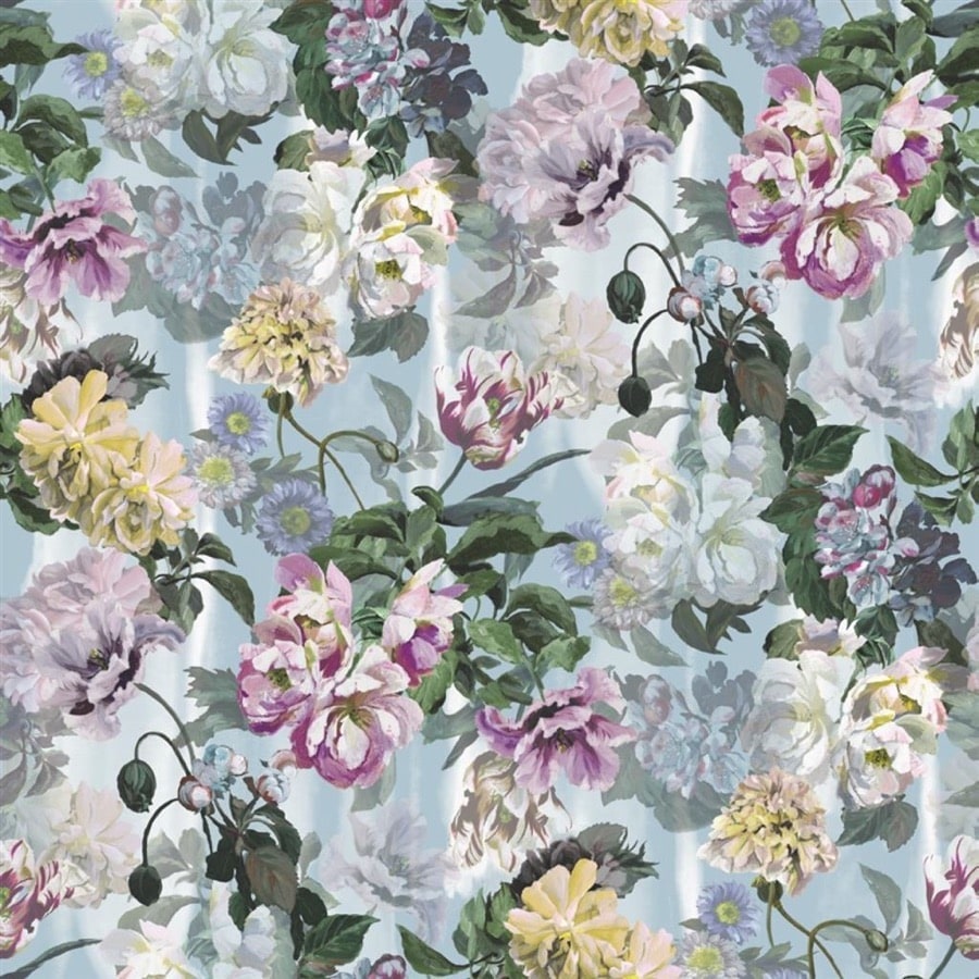 Lataa kuva Galleria-katseluun, Designers Guild Tapet Delft Flower Grande Sky

