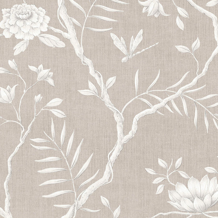 Lewis and Wood Tapet Jasper Peony Almond