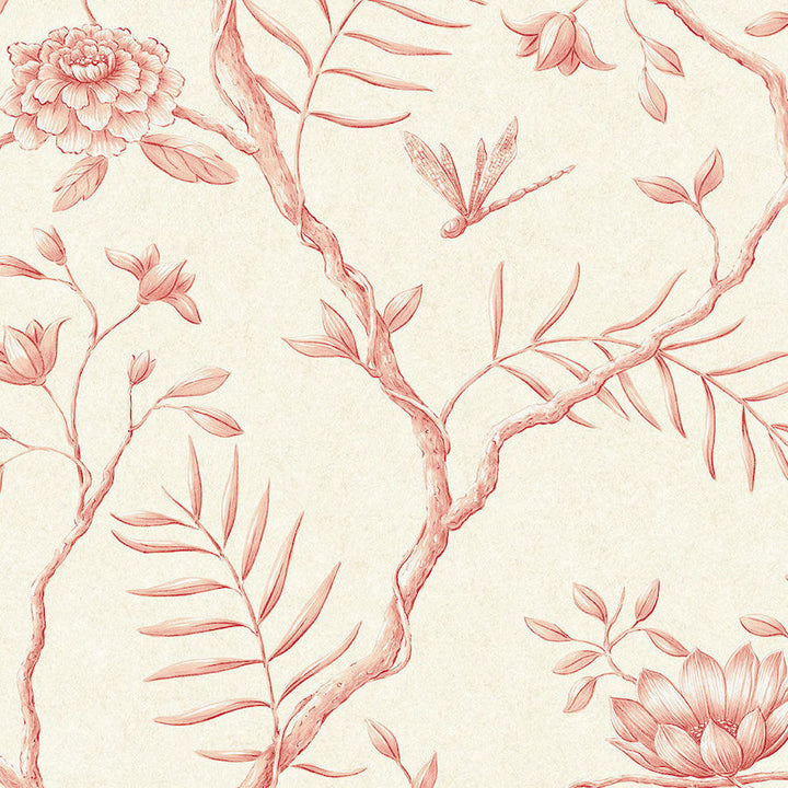 Lewis and Wood Tapet Jasper Peony Rose