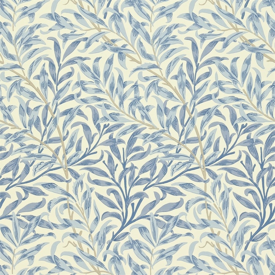 Morris and Co Tapet Willow Boughs Blue