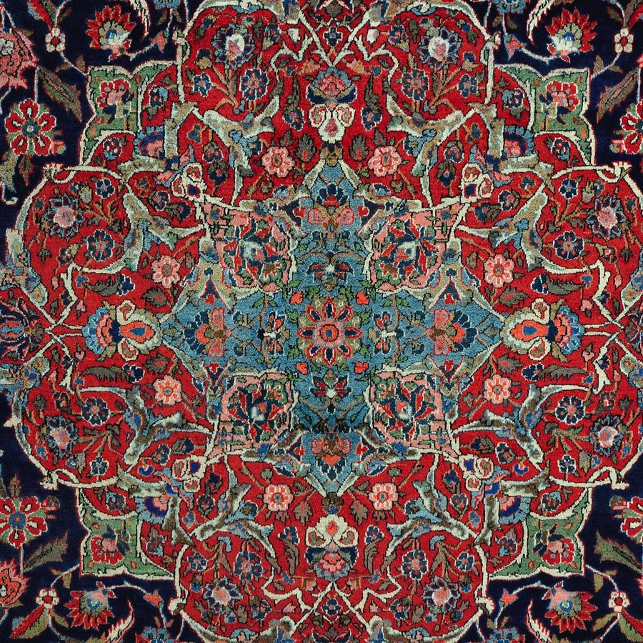 Persisk Matta Kashan 504 x 350