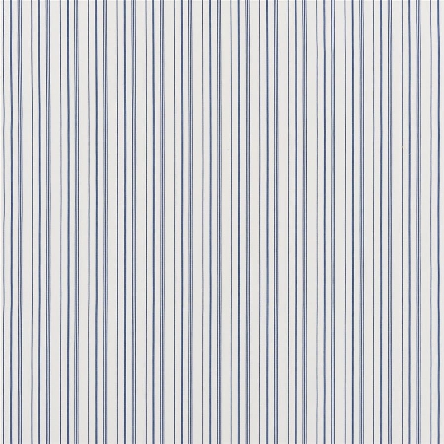 Ralph Lauren Home Tyg Annick Ticking Bleu