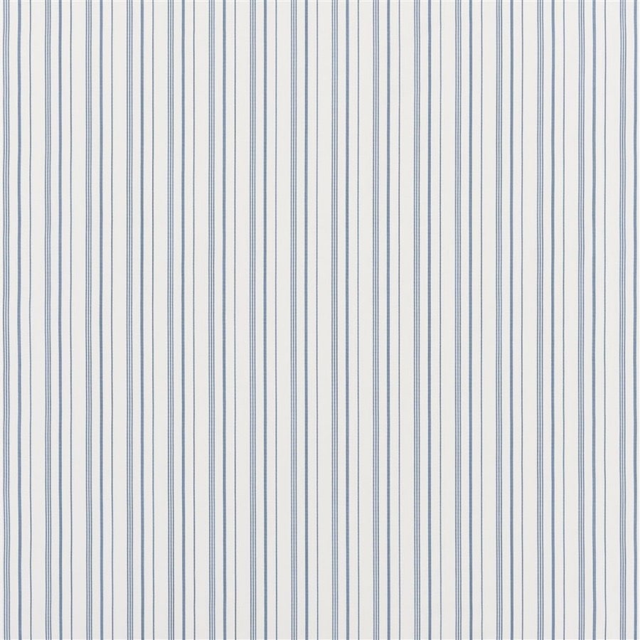 Ralph Lauren Home Tyg Annick Ticking Provence Bleu