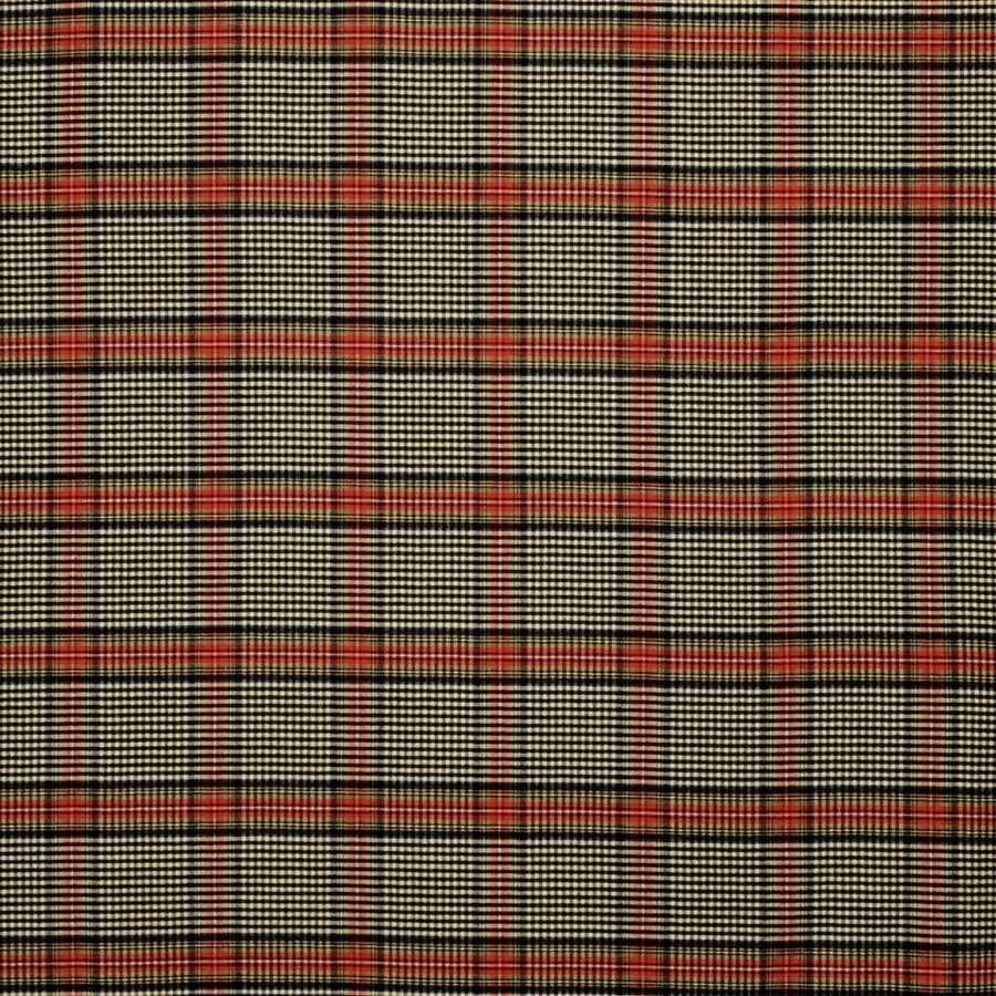 Ralph Lauren Home Tyg Collins Tartan Ancient Black