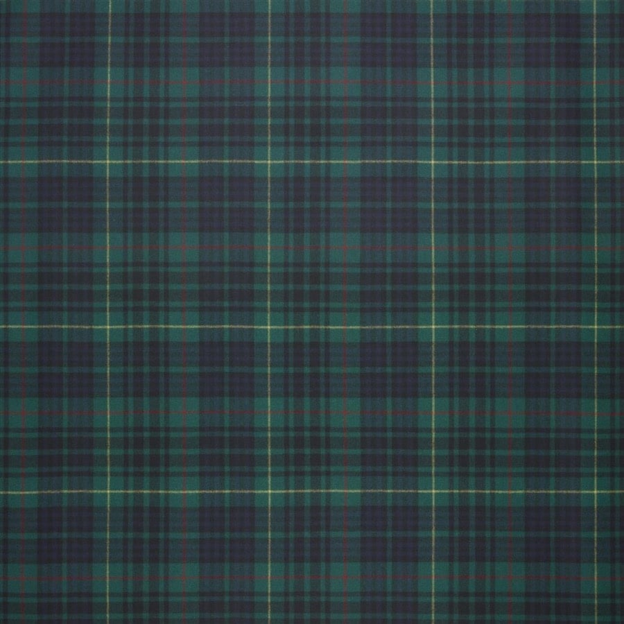 Ralph Lauren Home Tyg Keighly Tartan Hunter Green