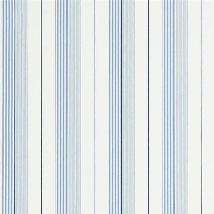 Ralph Lauren Home Tapet Aiden Stripe Blue White