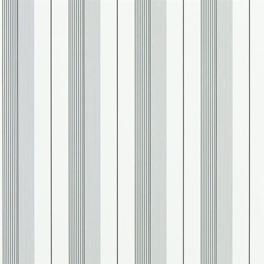 Ralph Lauren Home Tapet Aiden Stripe Black Grey