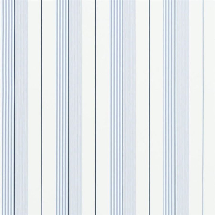 Ralph Lauren Home Tapet Aiden Stripe Blue Navy White