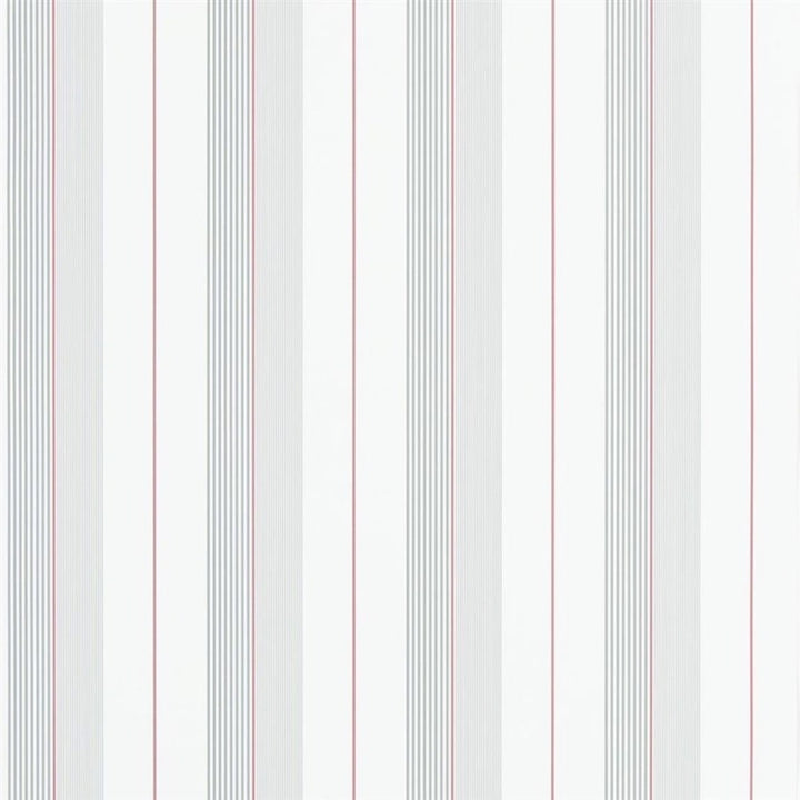 Ralph Lauren Home Tapet Aiden Stripe Granite Red