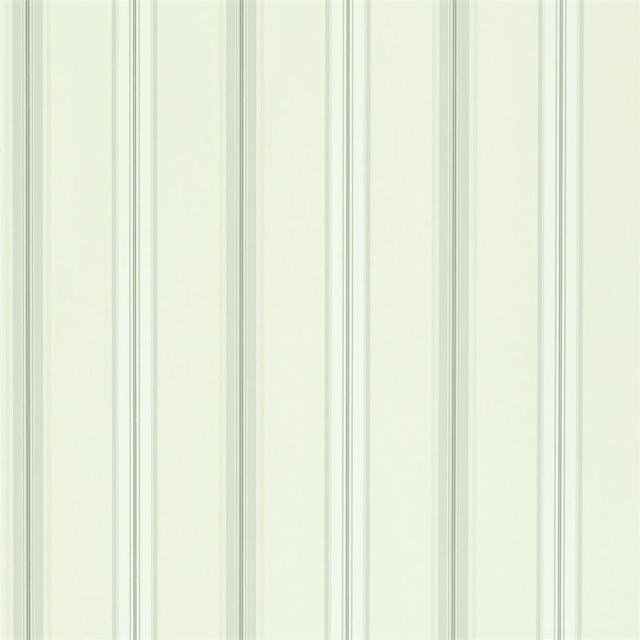Lataa kuva Galleria-katseluun, Ralph Lauren Home Tapet Dunston Stripe Platinum
