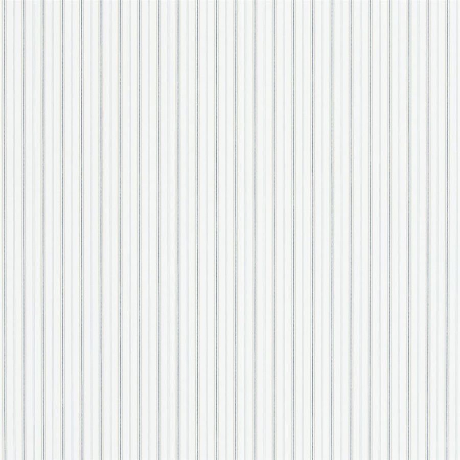 Lataa kuva Galleria-katseluun, Ralph Lauren Home Tapet Marrifield Stripe Blue Linen
