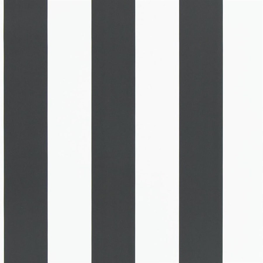 Lataa kuva Galleria-katseluun, Ralph Lauren Home Tapet Spalding Stripe Black White
