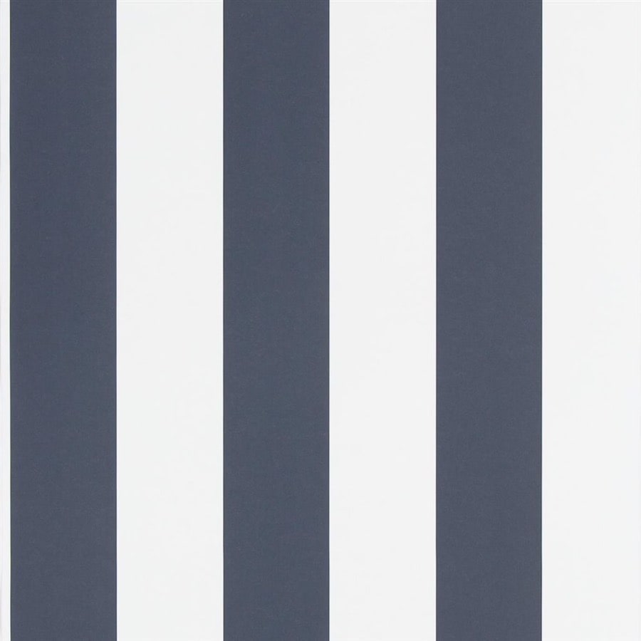 Lataa kuva Galleria-katseluun, Ralph Lauren Home Tapet Spalding Stripe Navy White

