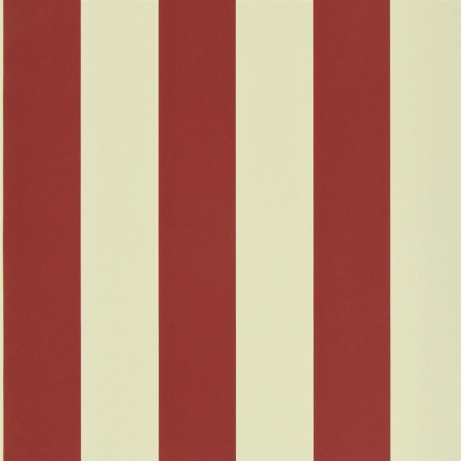 Lataa kuva Galleria-katseluun, Ralph Lauren Home Tapet Spalding Stripe Red Sand
