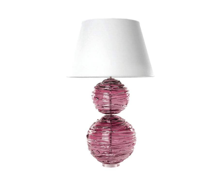 Alfie Table Lamp Gold Ruby