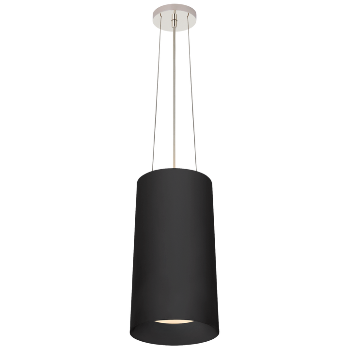 Halo Tall Hanging Shade in Matte Black