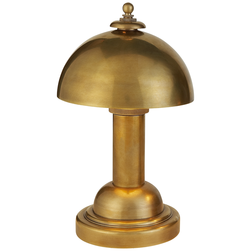 Totie Task Lamp in Hand-Rubbed Antique Brass