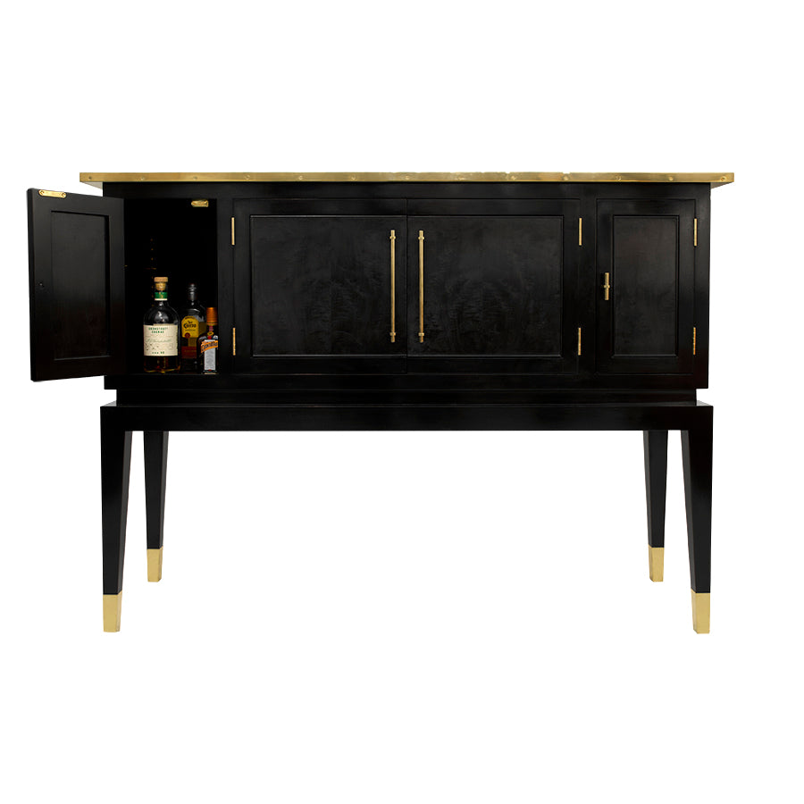 Clarice BarskÄp Black & Brass (KB/BAR16)