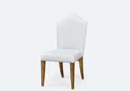 High Back Dining Chair with Chestnut Leg