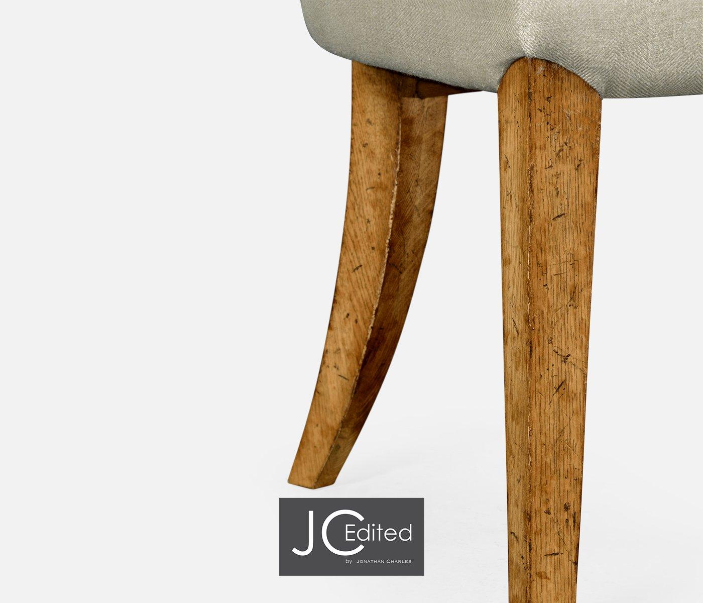 Ladda upp bild till gallerivisning, Winged Dining Chair with Chestnut Leg
