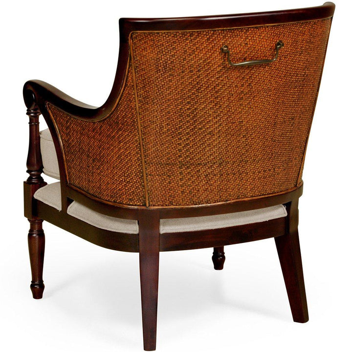 Curved Accent Chair Malaysian
